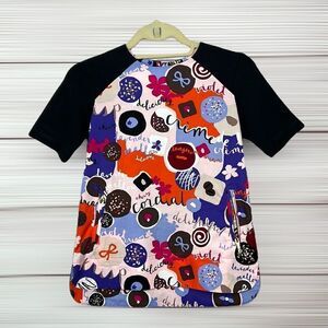NWT Kate Spade Skirt the Rules Girl's doughnut Candy Multicolored Top Shirt